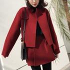 Set: Jacket + Bow A-line Skirt