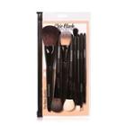 Coringco - Chic Black Make Up Brush Set 8 Pcs