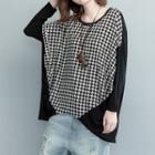 Houndstooth Long Sleeve T-shirt