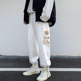Bear Drawstring Sweatpants