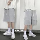 Layered Knee-length Shorts