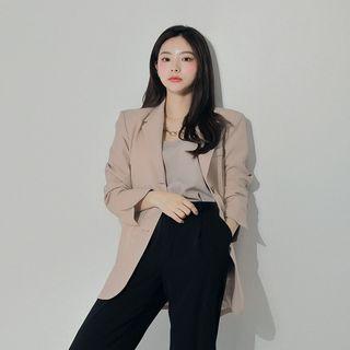 [lovb] Office Look Notch-lapel Blazer