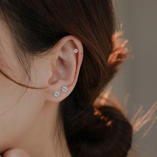Cz Stud Earring (various Designs)
