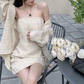 Tube Top / Button-up Jacket