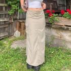 Low Rise Maxi Skirt