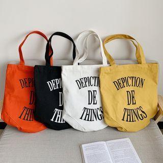 One-shoulder Canvas Tote Bag