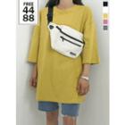 Couple Plain Drop-shoulder T-shirt