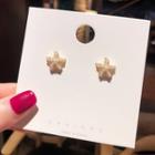 Faux Pearl Starfish Earring E1225 - One Size