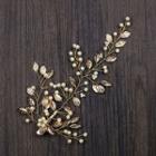 Wedding Branches Hair Clip Gold - One Size
