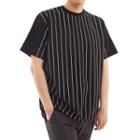 Plus Size Striped-panel T-shirt