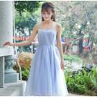 Spaghetti Strap Tulle Dress