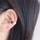 Flower Alloy Cuff Earring