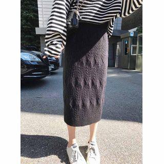 Cable Knit Skirt