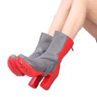 Kantai Collection: Kancolle Taihou Cosplay Chunky Heel Short Boots