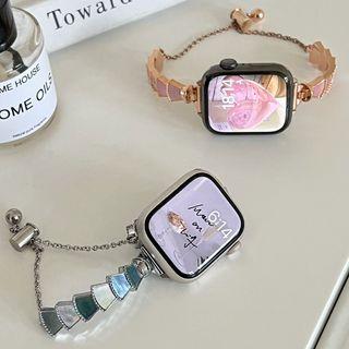 Shell Alloy Apple Watch Band (various Designs)
