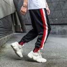 Lightweight Colorblock Knit Jogger Pants