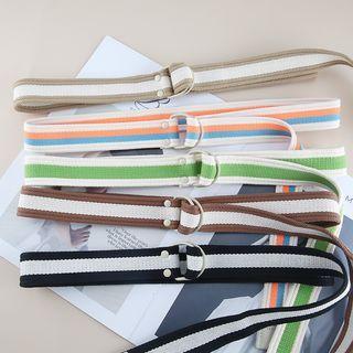 Two-tone Canvas Belt