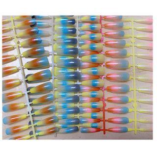 Gradient Faux Nail Tips