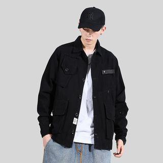 Single-breasted Cargo Jacket