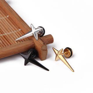 Stainless Steel Star Earring