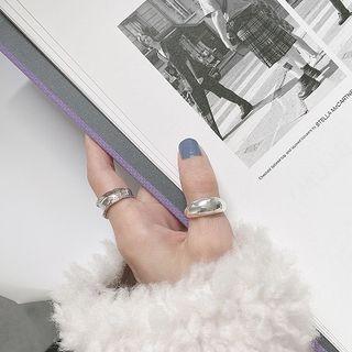 925 Sterling Silver Open Ring 1 Pc - Arc Ring - One Size