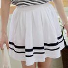 Linen A-line Skirt