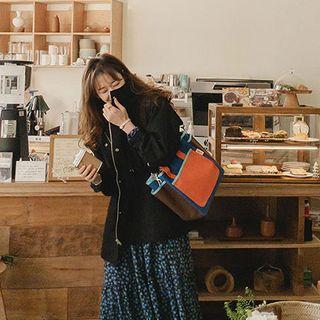 High-neck Drawstring Safari Jacket