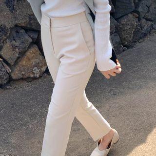 Tapered Pastel Dress Pants