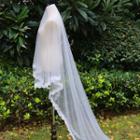 Lace-trim Wedding Veil