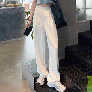 Waist Wide-leg Pants