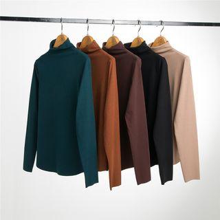 Long-sleeve Mock-neck Dance Top