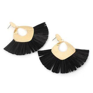 Raffia Fringed Earring