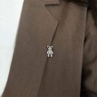 Rhinestone Bear Brooch As Shown In Figure - One Size