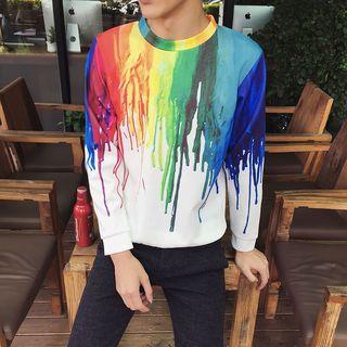 Splash Print Sweatshirt