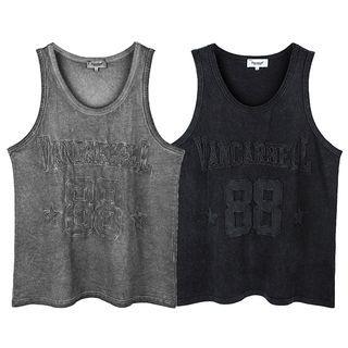 Washed Lettering Tank Top