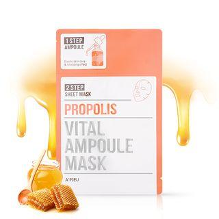 Apieu - 2 Step Vital Ampoule Mask (propolis) 1pc
