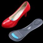 Gel Shock Absorbing Shoe Insole Transparent & Blue - One Size