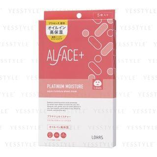 Alface+ - Platinum Moisture Aqua Moisture Sheet Mask 5 Pcs
