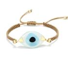 Resin Eye Woven Bracelet