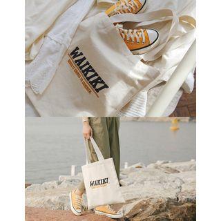 Waikiki Canvas Shopper Bag Ivory - One Size