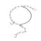 Alloy Bracelet Bracelet - Lock - Silver - One Size