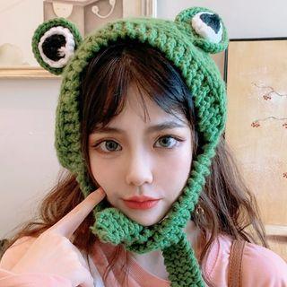 Frog Knit Earmuffs