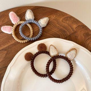 Ear Accent Hair Tie