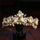Wedding Branches Tiara Gift Box - Crown - Gold - One Size