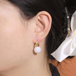 Pearl Earring Golden - One Size