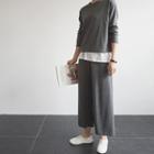 Set: Long-sleeve T-shirt + Wide-leg Pants