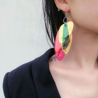 Holographic Acrylic Fringed Earring
