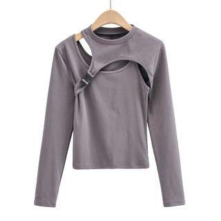 Set: Long-sleeve T-shirt + Shrug