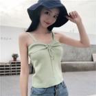 Tie-front Knit Camisole