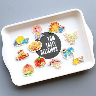 Cartoon Embroidered Applique Patch / Brooch (various Designs)